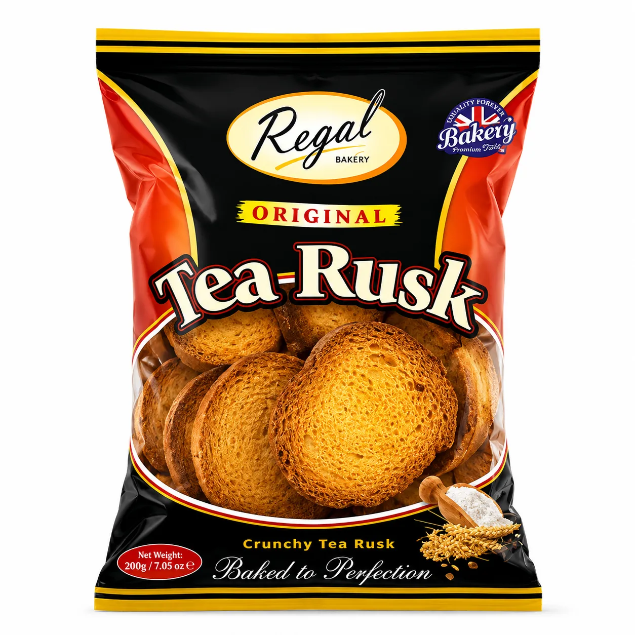 Regal Bakery Original Tea Rusk – Crunchy Rusk 200g