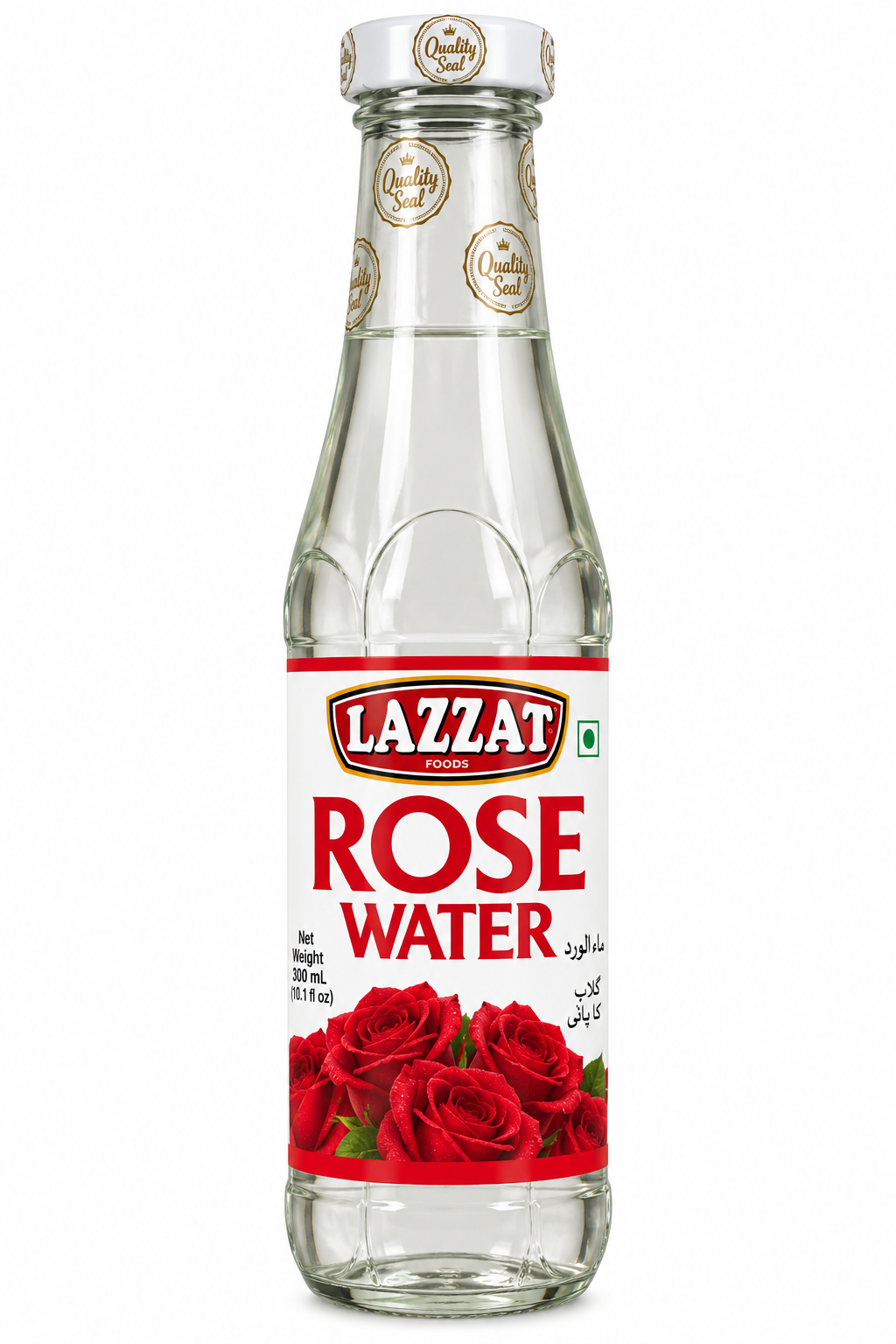 Lazzat Rose Water 300ml – Halal