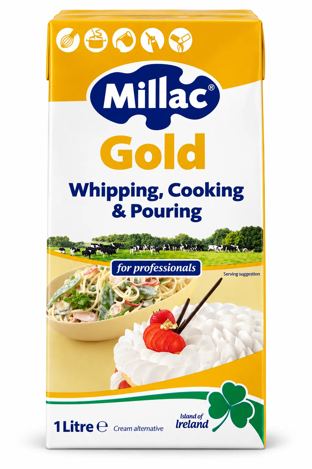 Millac Gold Whipping, Cooking & Pouring Cream Alternative 1L
