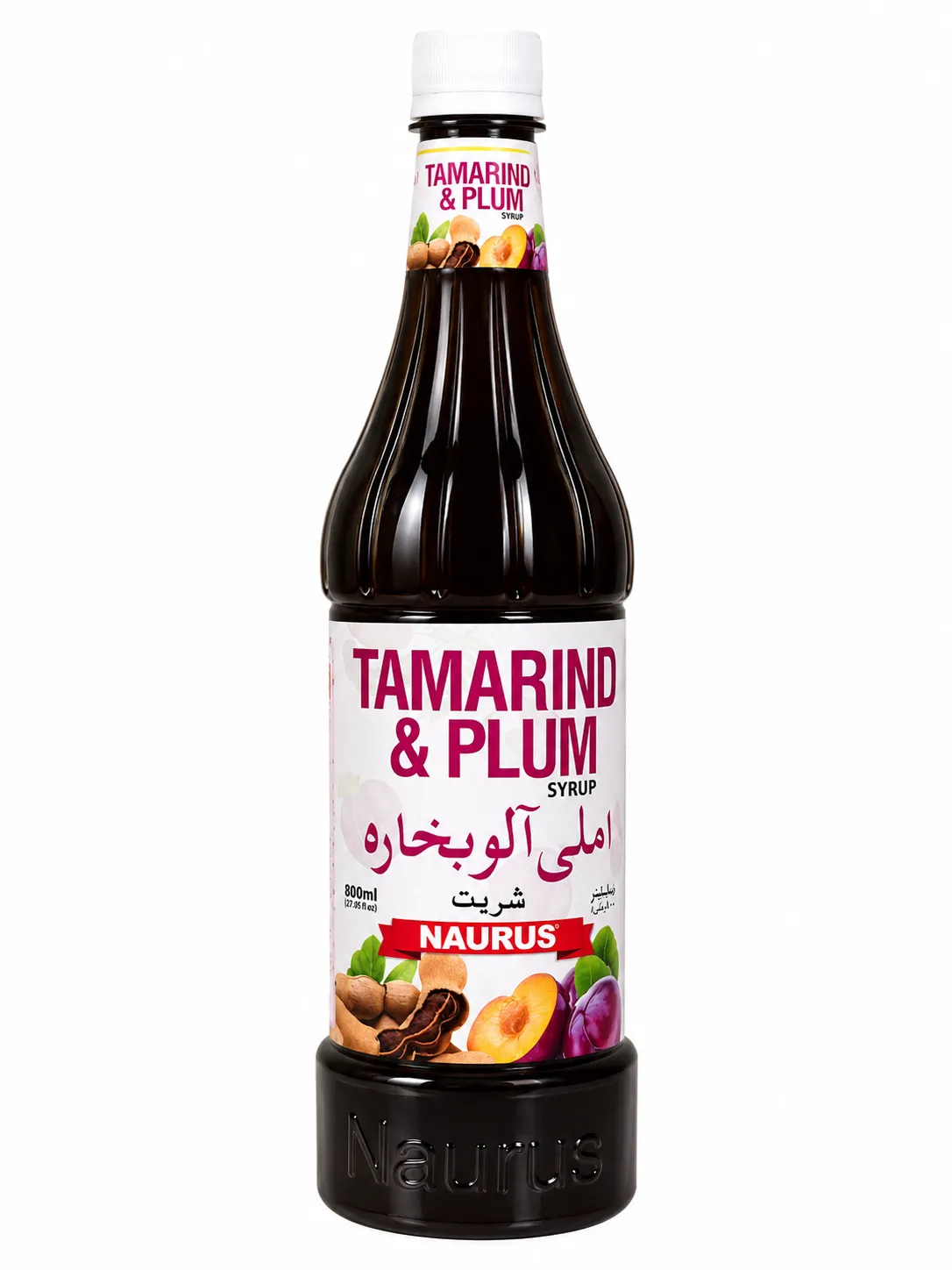 Naurus Tamarind & Plum Syrup 800ml – Premium Refreshing Imli & Aloo Bukhara Syrup