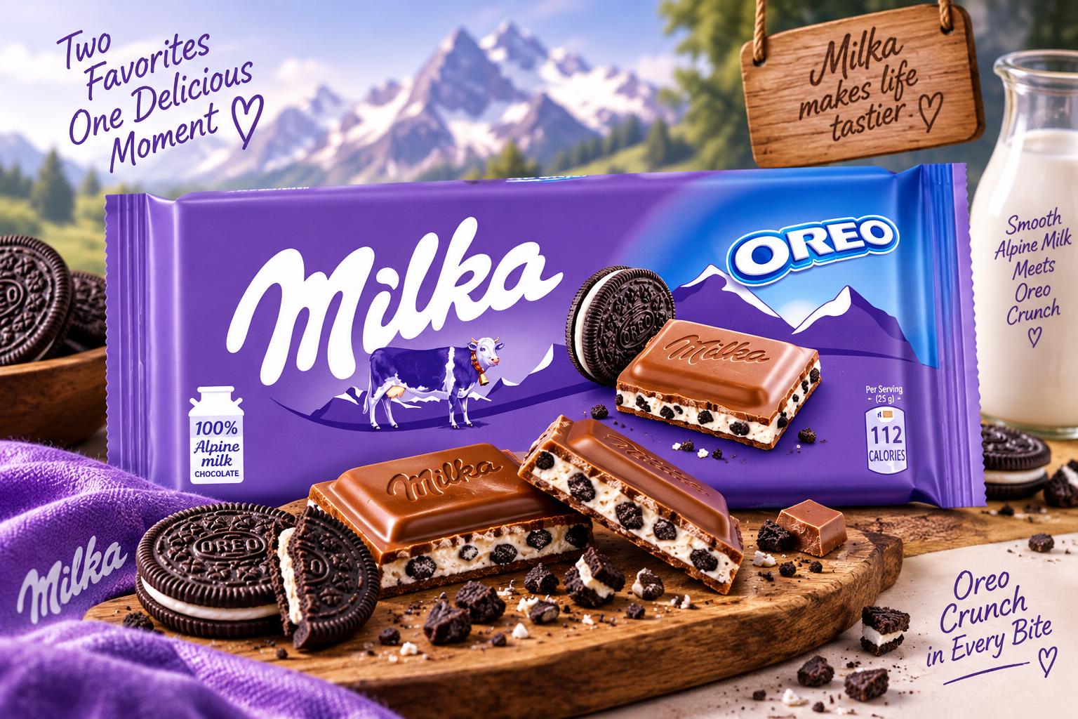 Milka Oreo (100gr)