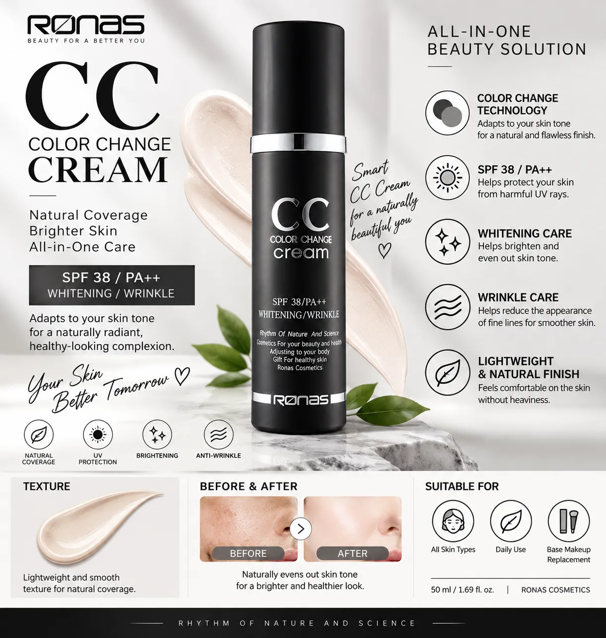 RONAS CC CREAM