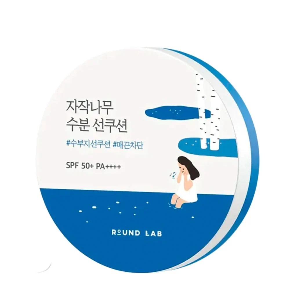 Round Lab Birch Juice Moisturizing Sun Cushion spf50+ pa++++ 