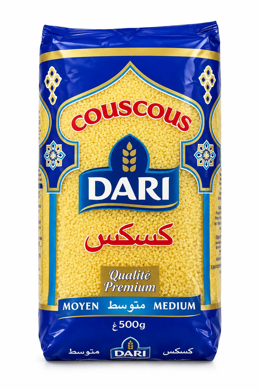 DARI Premium Medium Couscous – 500g/1kg