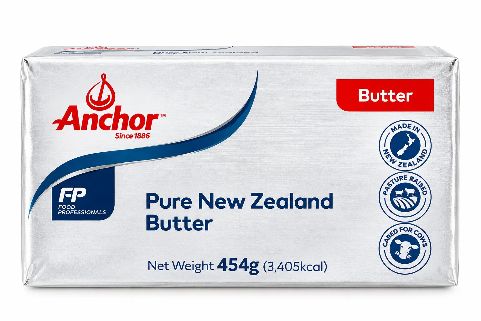 Anchor Pure New Zealand Butter – 454g