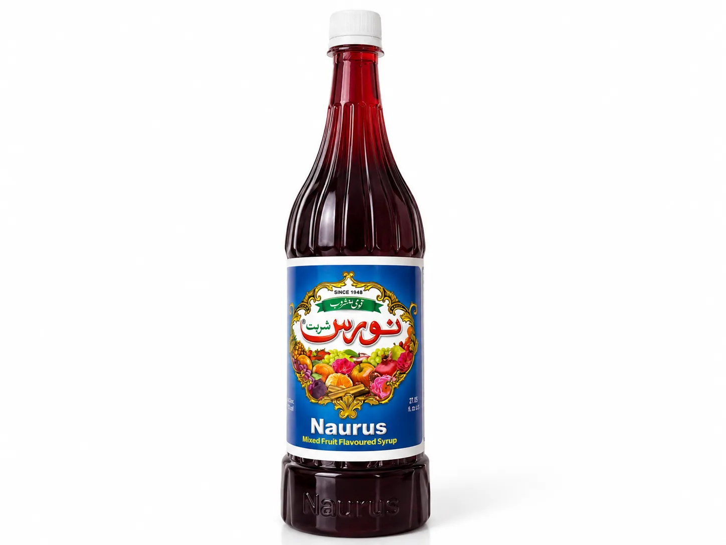Naurus Syrup Sharbat 800ml | Refreshing Fruit Drink Concentrate | Halal Beverage